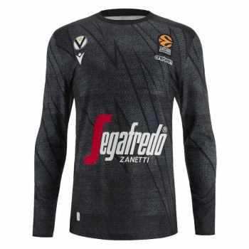 Camiseta de tirador Virtus Bolonia Euroliga 2023-24 Negra