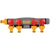 conector de grifo de 4 salidas hozelock