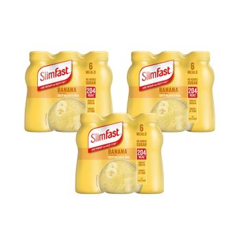 SlimFast Milkshake Multipack Bottle Banana