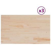 tablero de mesa  tablero escritorio rectangular 3 piezas madera de pino 80x47x17 cm