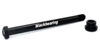 Eje trasero con rodamiento negro 12 mm   173   m12x1 5   19 mm