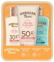hawaiian tropic glowing protection neceser mini trio