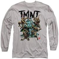 teenage mutant ninja turtles camiseta manga larga feudal japan para mujer