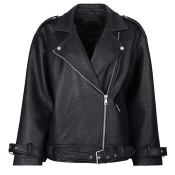 Only Cazadora de cuero ONLSOFT FAUX LEATHER OVS. BIKER para mujer