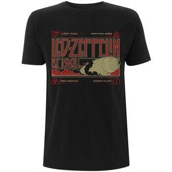 Led Zeppelin Camiseta manga larga RO1706 para hombre