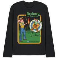 steven rhodes camiseta manga larga archery for beginners para mujer