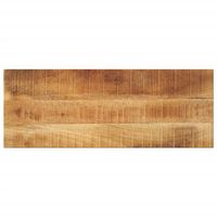 tablero mesa rectangular madera maciza mango rugosa 70x40x25cm vidaxl