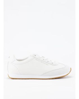 de TOMMY HILFIGER ZAPATILLAS TOMMY HILFIGER HERITAGE FASHION RUNNER MIX MAT BLANCO
