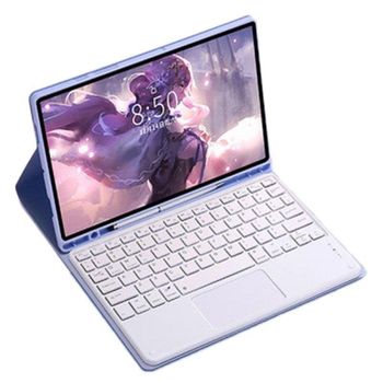 Funda con Teclado Bluetooth para Samsung Tab S7+ 12.4