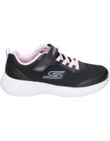 zapatillas comodo de nino skechers 303573l-blk color negro 29