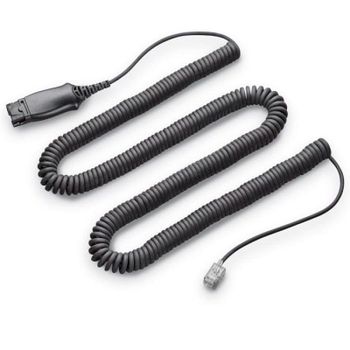 Cable Audio HP Poly Poly EHS 3,5 mm a 3,5 mm Negro
