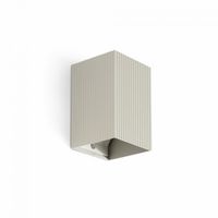 aplique de pared lune estriado