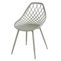 silla de comedor y cocina de polipropileno menta