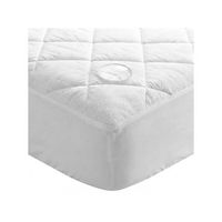 protector colchon acolchado impermeable  10 uds 90 x 190200  blanco