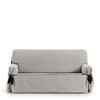 funda de sofa 3 plazas con tejido jacquard modelo 6 mid universal gris claro