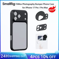 smallrig filmov-funda de telefono con parachoques para fotografia para iphone 17 pro 17 pro max con placa trasera de lente con montura en t adaptador acoplable de 67mm