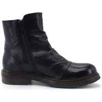 jiudit botines polacco stivaletto pelle arricciata nero i2027 para mujer