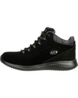 de skechers botines planos con cordones s 12918 - - negro