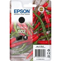 cartucho de tinta original epson 503 negro