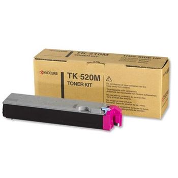 Kyocera TK-520M Original Magenta Toner Cartridge