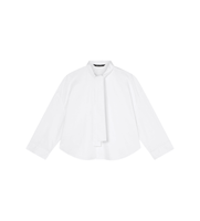 ax armani exchange para mujer xw001757af12812u0002 blusa lazo blanco m casual algodon clasico manga larga