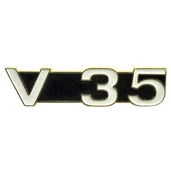 Emblema del panel lateral Moto Guzzi V 35