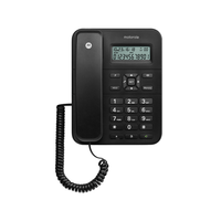 motorola ct202 telefono ml id lcd negro