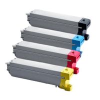compatible multipack samsung clt-k659s full set toner cartridges 4 pack
