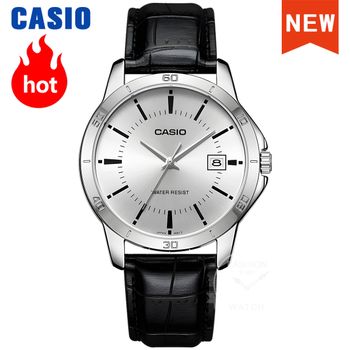 Reloj Casio para hombre, reloj de cuarzo de lujo, serie militar, relojes masculinos, serie MTP-V004L Belt