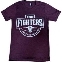 foo fighters camiseta manga larga sf valley para mujer