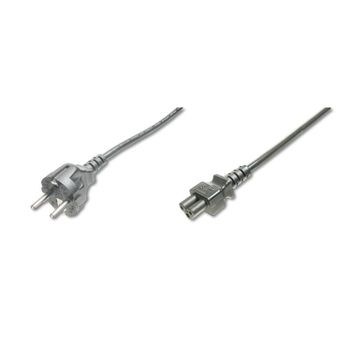 Cable de alimentación Digitus 0,75 m C5 a IEC C5