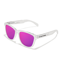 gafas de sol hawkers regular bright white - purple polarized