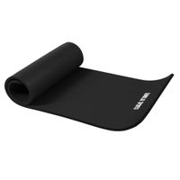 esterilla de yoga gorilla sports extra blanda de calidad profesional 190x60x15 cm