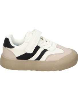 Zapatillas Respetuosas Ñakos 8010 Infantiles Blancas Y Negras 23