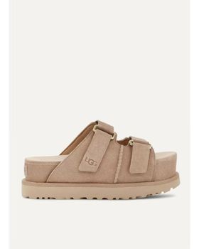 de UGG SANDALIAS UGG GOLDENSTAR HI SLIDE BEIGE TAUPE