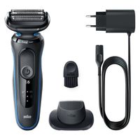 afeitadora braun shaver 51-b1200s asul euro