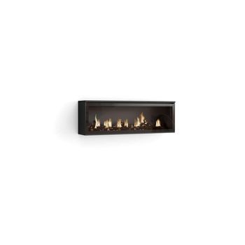 Mueble Tv Adamuz Con Chimenea Eléctrica Y Luces Led