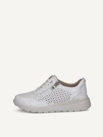 caprice sneaker white made of leather and synthetic size 36
