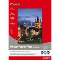 papel fotografico canon photo paper plus sg-201 saten a4 20 hojas