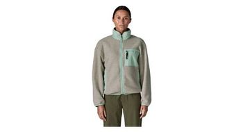 Forro polar patagonia synchilla gris para mujer