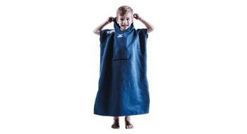 Poncho de bano z3rod azul para ninos