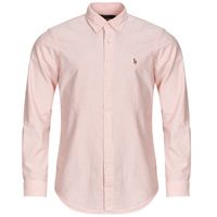 polo ralph lauren camisa manga larga camisa de corte recto en oxford para hombre