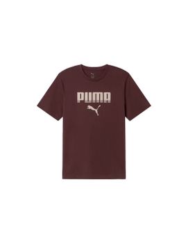 Camiseta Puma Ess Big Logo Graphic,Chocolate Fond, Hombre