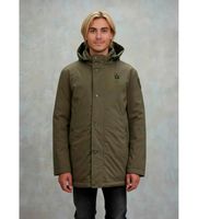 blauer para hombre 25wbluk03142 parka con capucha chester verde xl casual poliester