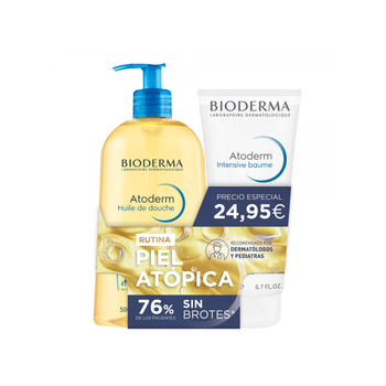 Set Atoderm Aceite De Ducha 500ml + Atoderm Intensive Baume 200ml
