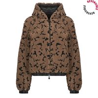 emporio armani ea7 abrigo de plumas train graphic series w reversible jacket medium padded - para mujer