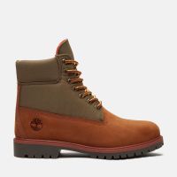 timberland mens premium 6 inch workwear ii nubuck boots - uk 8
