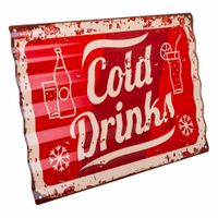placa de metal roja 40x59x1