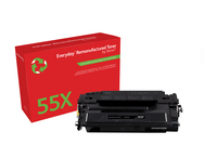 xerox everyday remanufactured toner para hp 55x ce255x high capacity