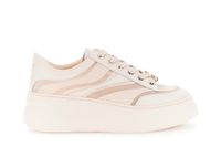 zapatillas de piel revestida y malla powder 40